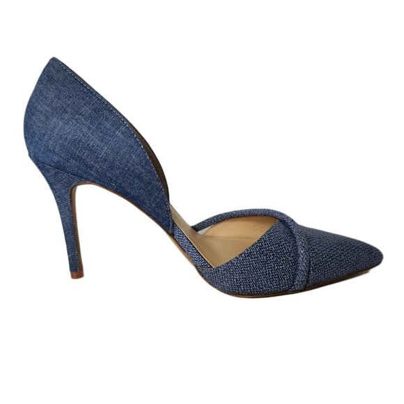 Vince Camuto Women's Adeilia Jean Blue /Indigo Shoes Size 8.5 M - Picture 7 of 11